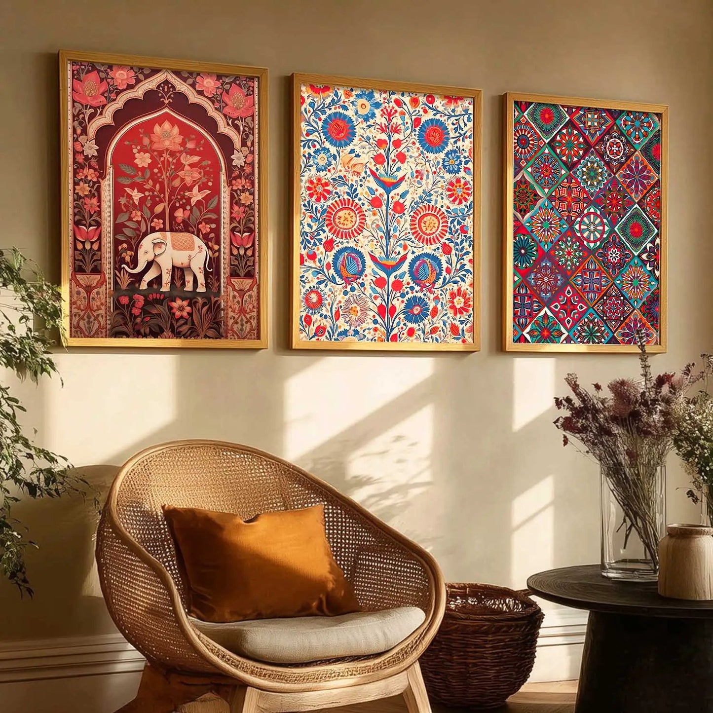 Traditional Wall Art Paintings for Living Room - Wall Poster With frames by Kotart store
