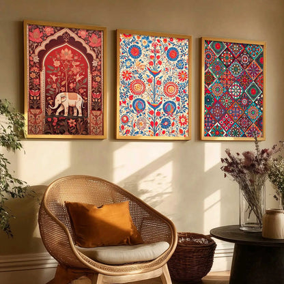 Traditional Wall Art Paintings for Living Room - Wall Poster With frames by Kotart store