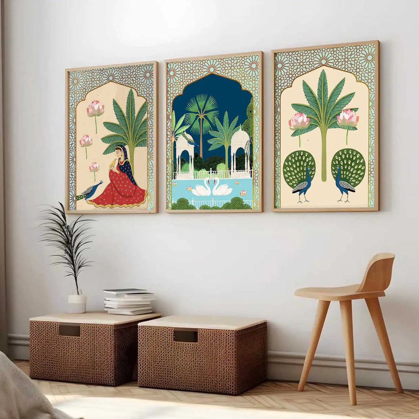Traditional Wall Art Paintings for Living Room - Wall Poster With frames by Kotart store