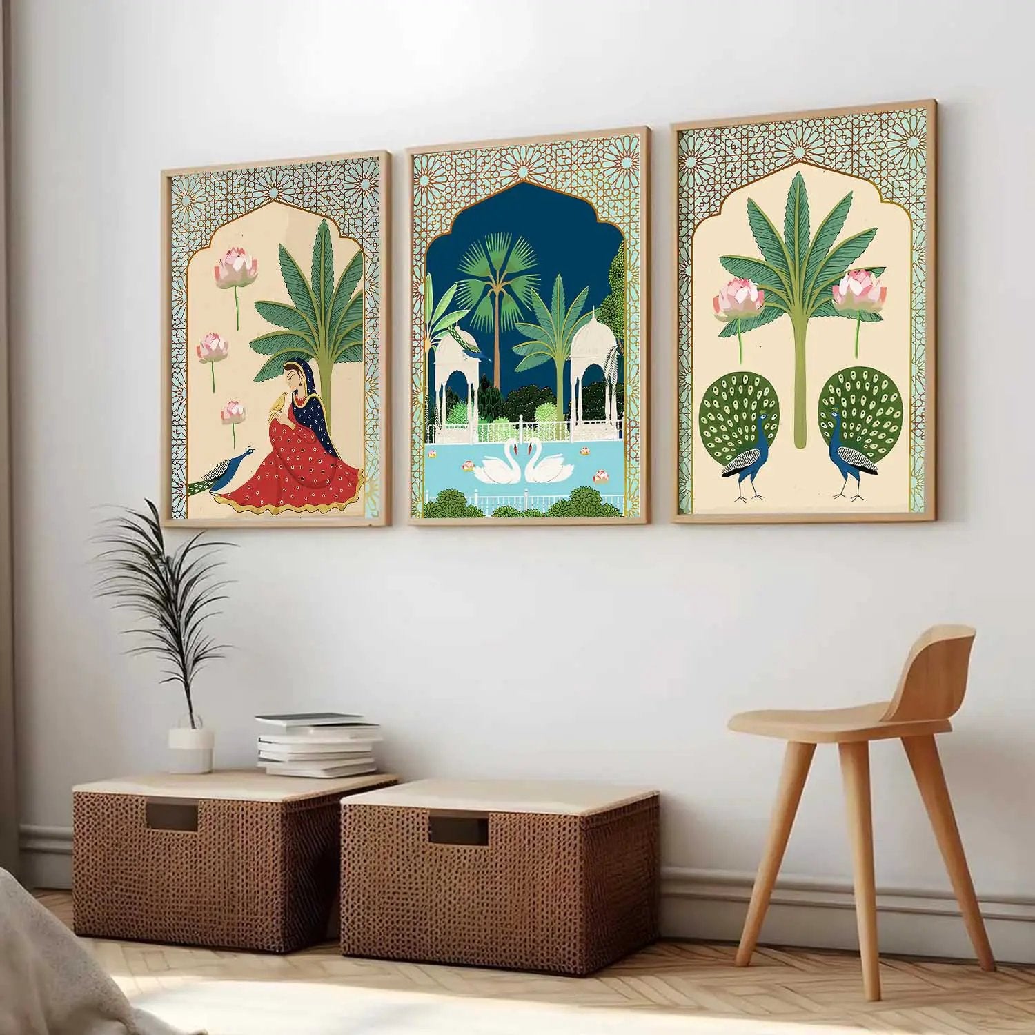Traditional Wall Art Paintings for Living Room - Wall Poster With frames by Kotart store