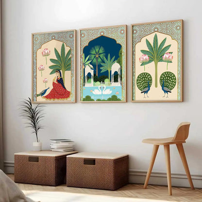 Traditional Wall Art Paintings for Living Room - Wall Poster With frames by Kotart store