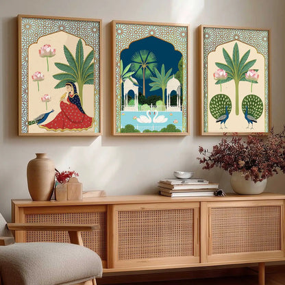 Traditional Wall Art Paintings for Living Room - Wall Poster With frames by Kotart store