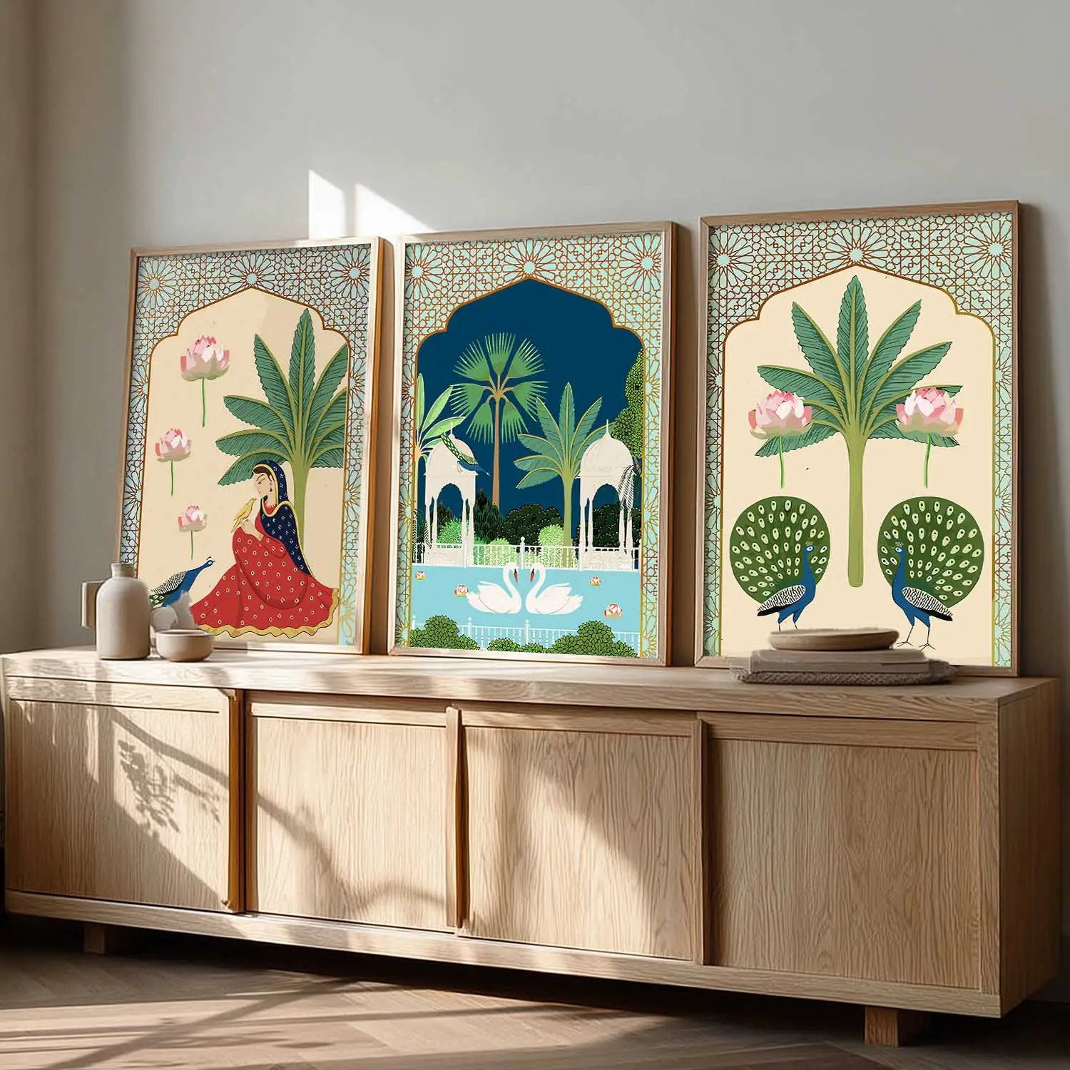 Traditional Wall Art Paintings for Living Room - Wall Poster With frames by Kotart store