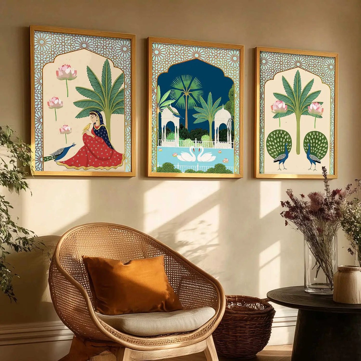 Traditional Wall Art Paintings for Living Room - Wall Poster With frames by Kotart store
