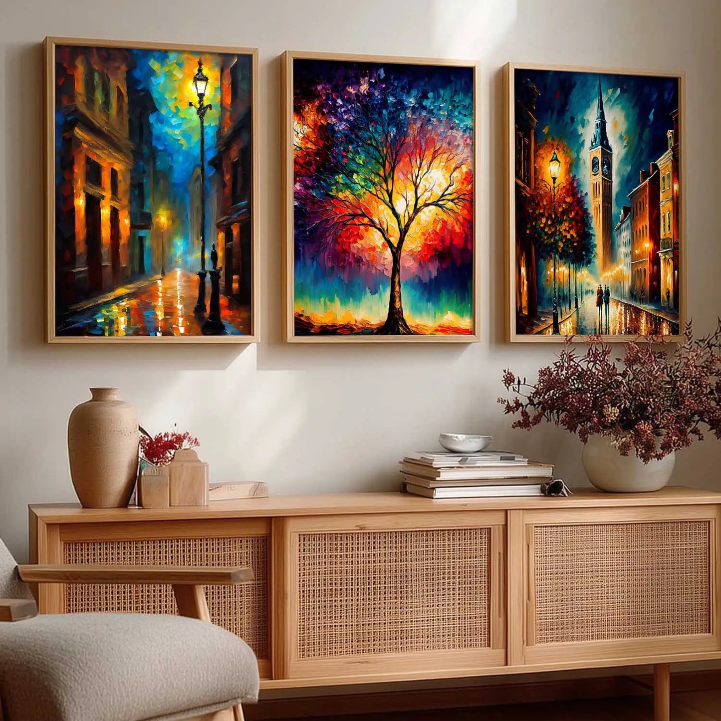 Modern Wall Art Paintings for Living Room - Wall Poster With frames by Kotart store