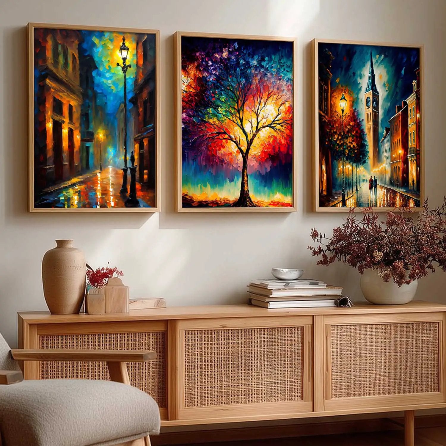 Modern Wall Art Paintings for Living Room - Wall Poster With frames by Kotart store