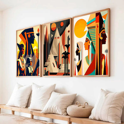 Modern  Wall  Art Paintings for Living Room - Wall Poster With frames