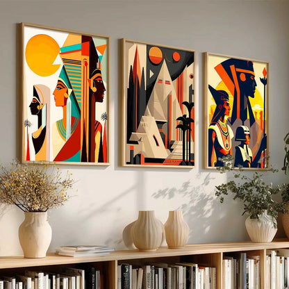 Modern  Wall  Art Paintings for Living Room - Wall Poster With frames