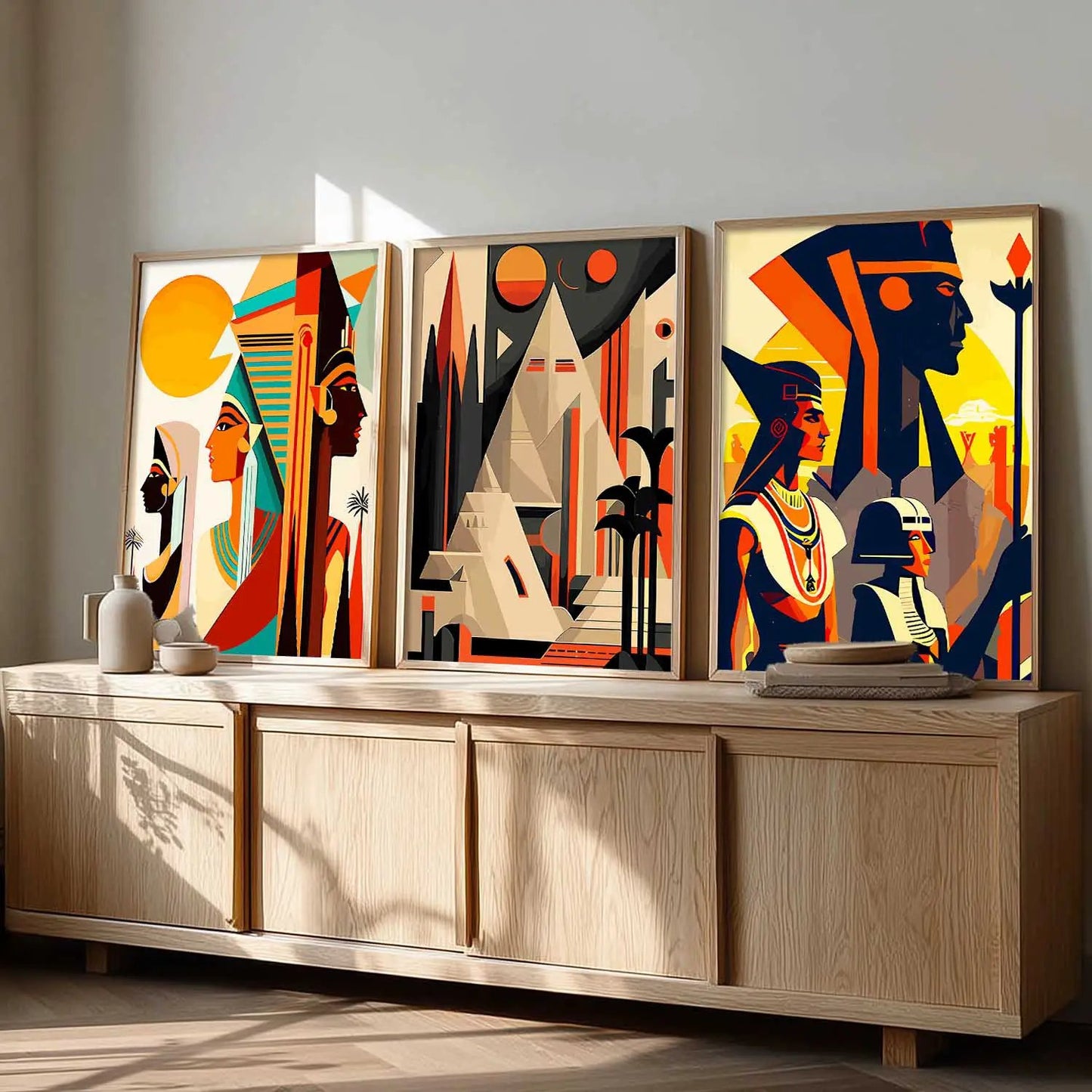Modern  Wall  Art Paintings for Living Room - Wall Poster With frames