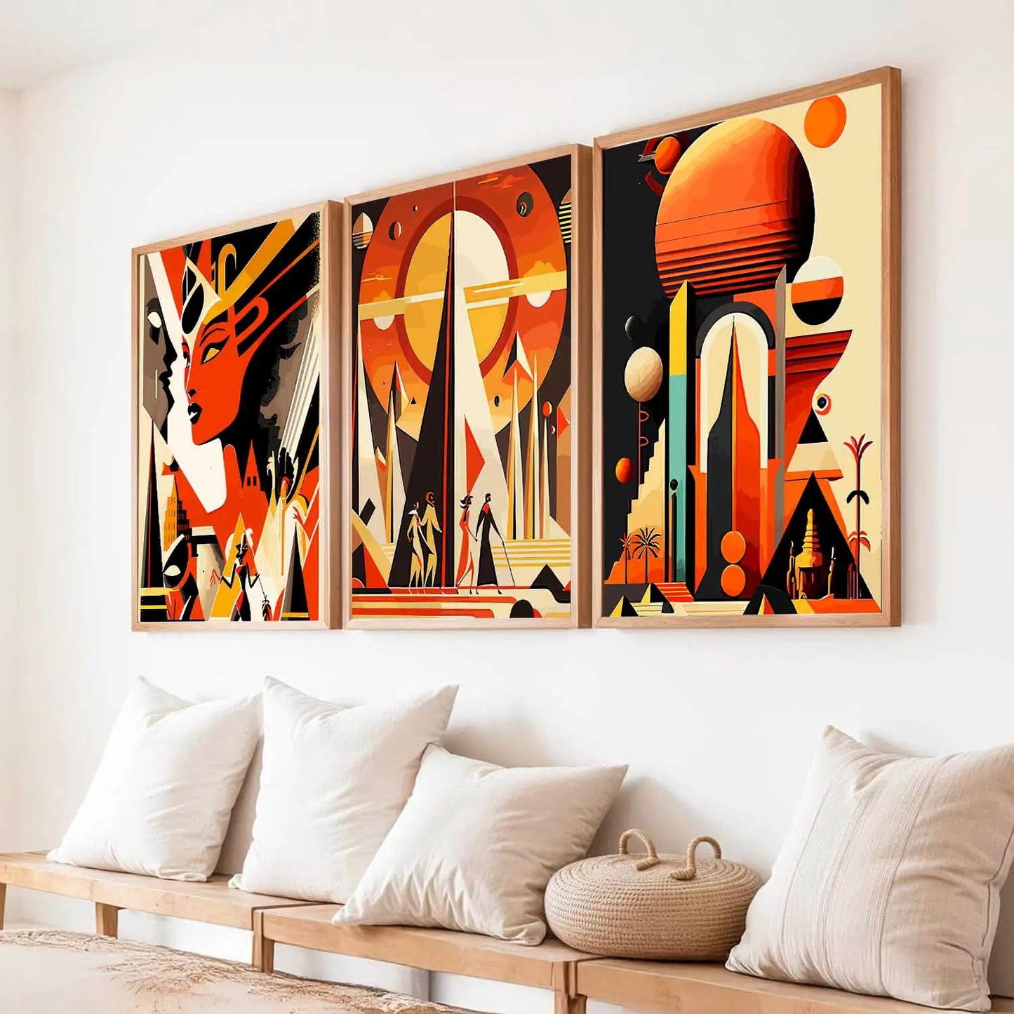 Modern  Wall Art Paintings for Living Room - Wall Poster With frames