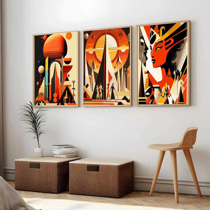 Modern  Wall Art Paintings for Living Room - Wall Poster With frames