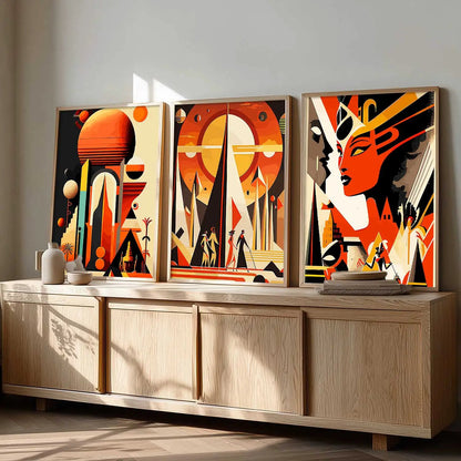 Modern  Wall Art Paintings for Living Room - Wall Poster With frames