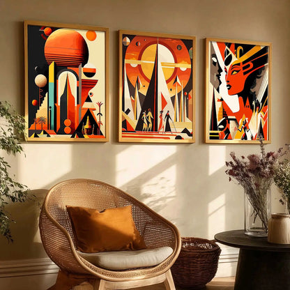 Modern  Wall Art Paintings for Living Room - Wall Poster With frames