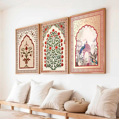 Traditional Wall Art Paintings for Living Room - Wall Poster With frames by Kotart store
