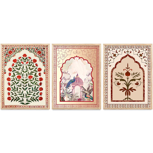 Traditional  Wall Art Paintings for Living Room - Wall Poster With frames