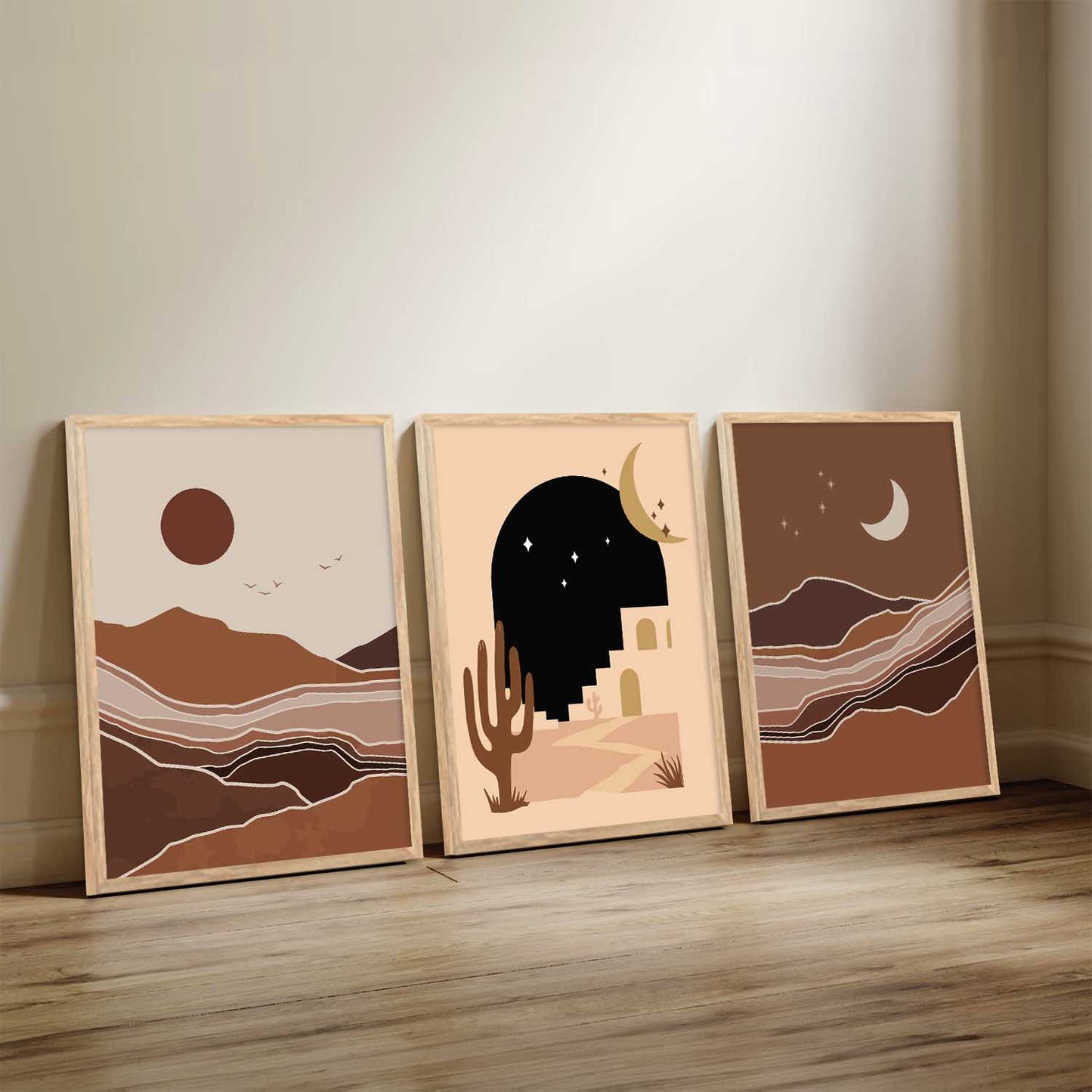 Modern Wall Art Paintings for Living Room - Wall Poster With frames