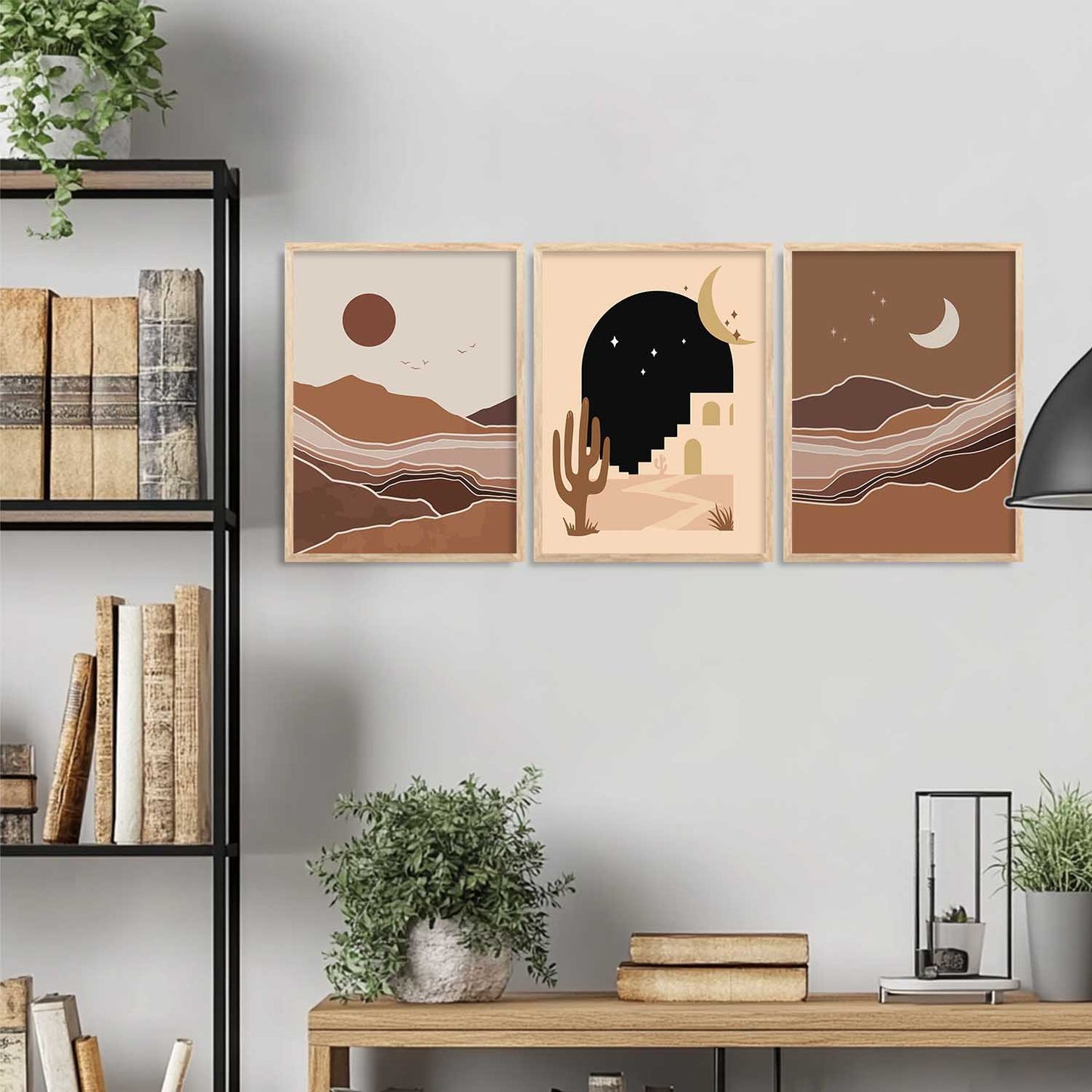 Modern Wall Art Paintings for Living Room - Wall Poster With frames