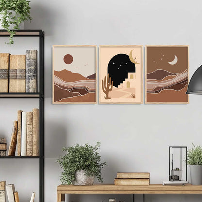 Modern Wall Art Paintings for Living Room - Wall Poster With frames