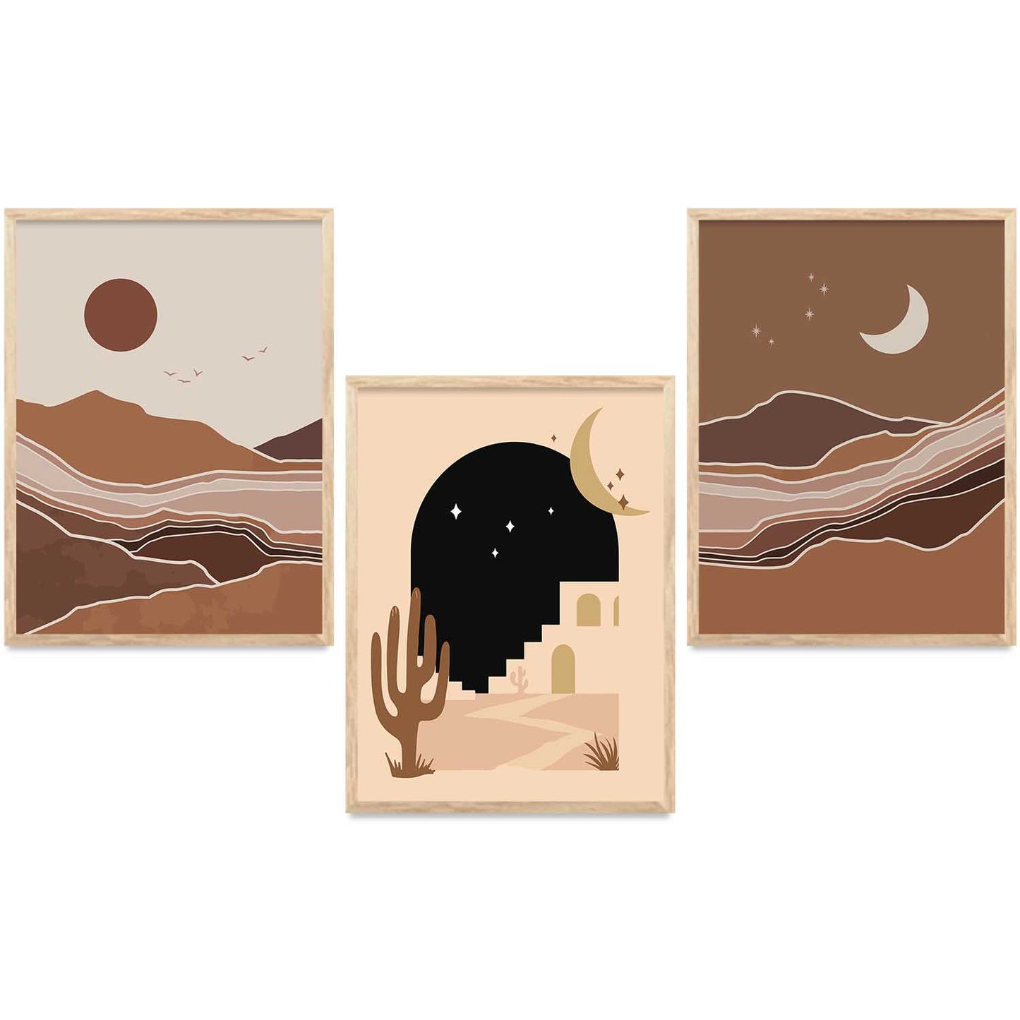 Modern Wall Art Paintings for Living Room - Wall Poster With frames