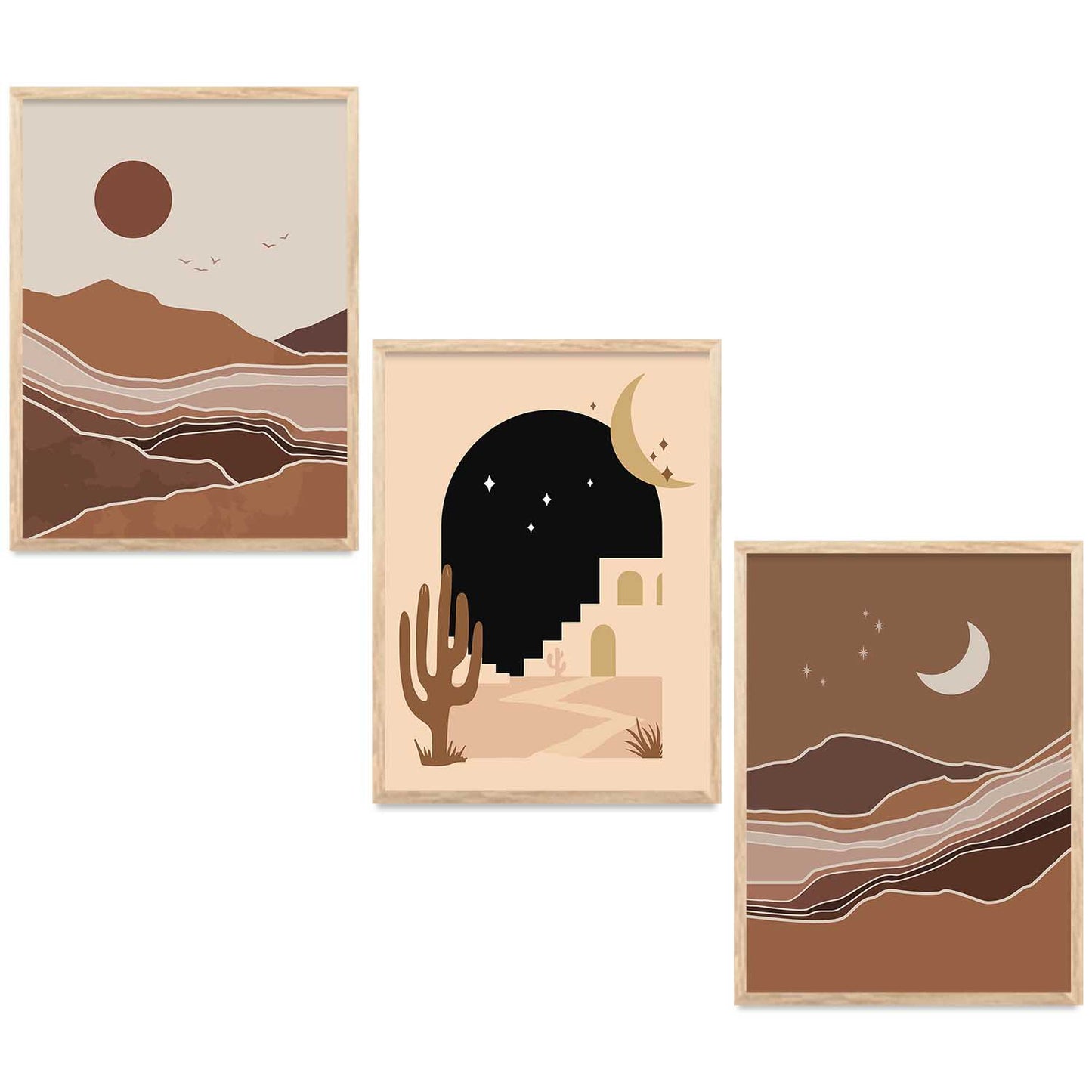 Modern Wall Art Paintings for Living Room - Wall Poster With frames