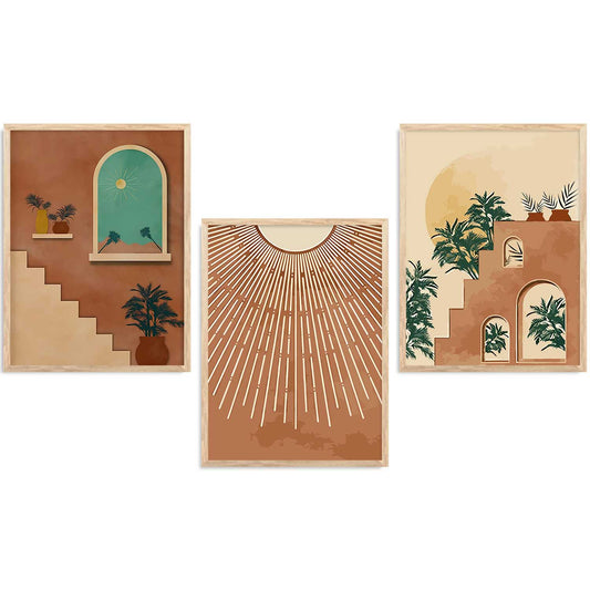 Modern Wall Art Paintings for Living Room - Wall Poster With frames