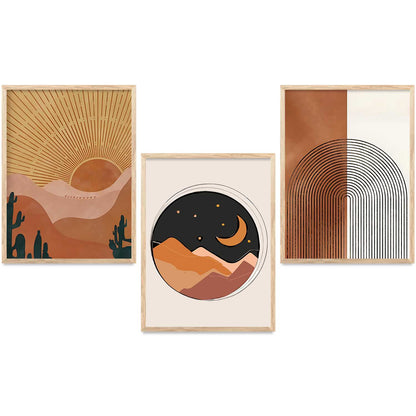 Modern  Wall Art Paintings for Living Room - Wall Poster With frames