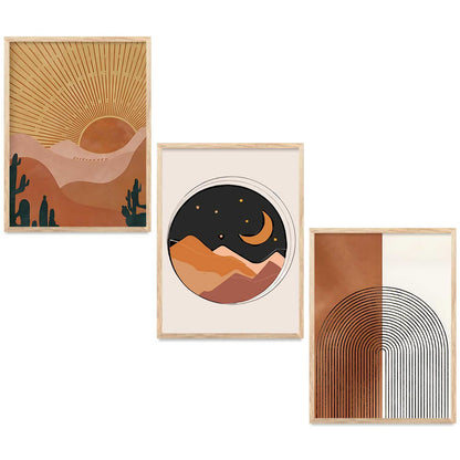 Modern  Wall Art Paintings for Living Room - Wall Poster With frames