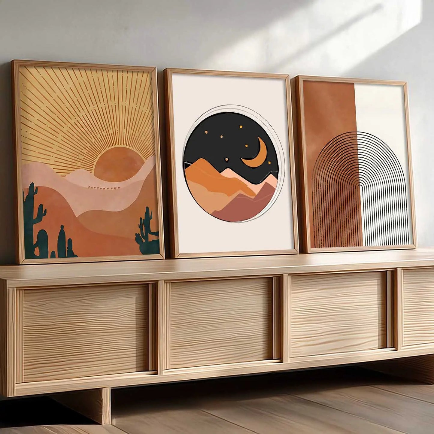 Modern  Wall Art Paintings for Living Room - Wall Poster With frames