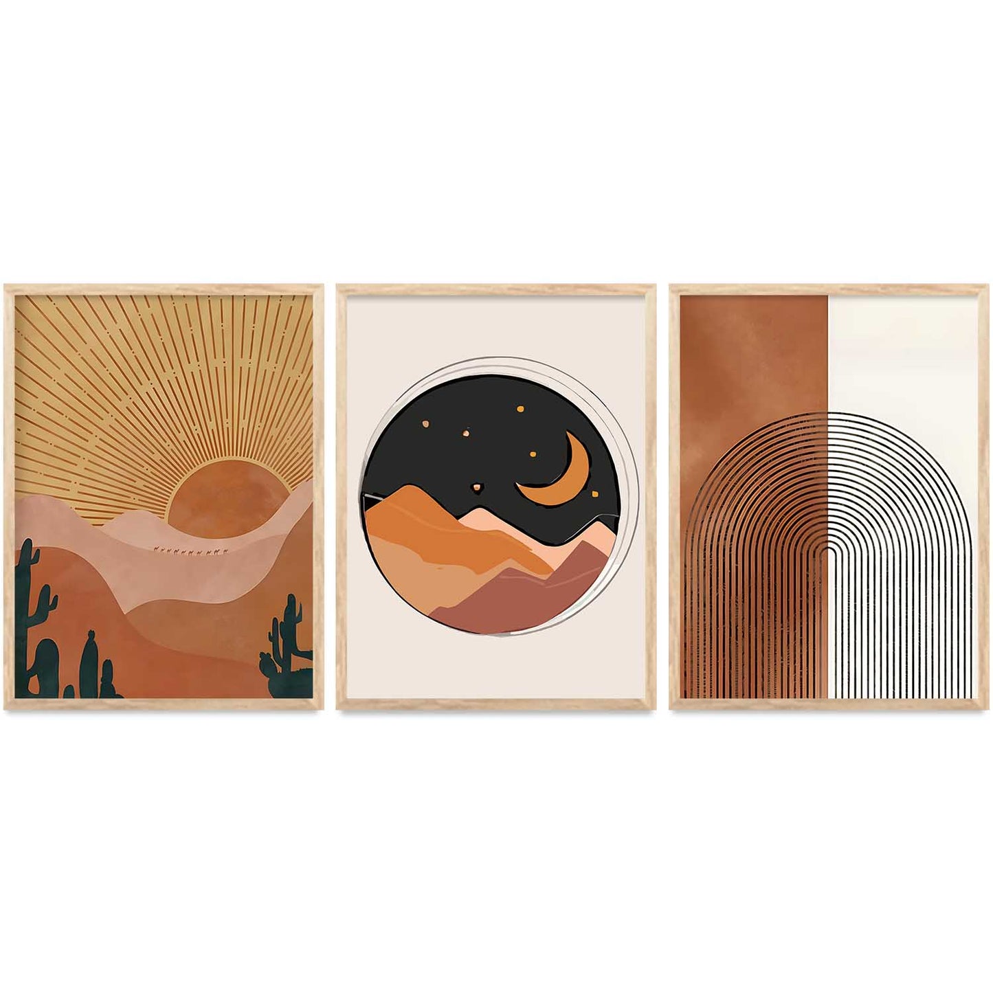 Modern  Wall Art Paintings for Living Room - Wall Poster With frames