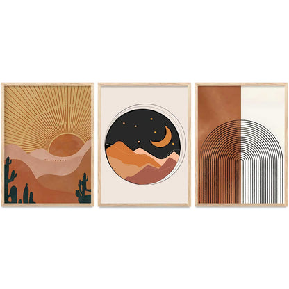 Modern  Wall Art Paintings for Living Room - Wall Poster With frames