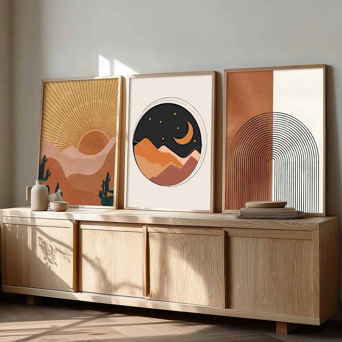 Modern  Wall Art Paintings for Living Room - Wall Poster With frames