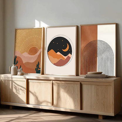 Modern  Wall Art Paintings for Living Room - Wall Poster With frames