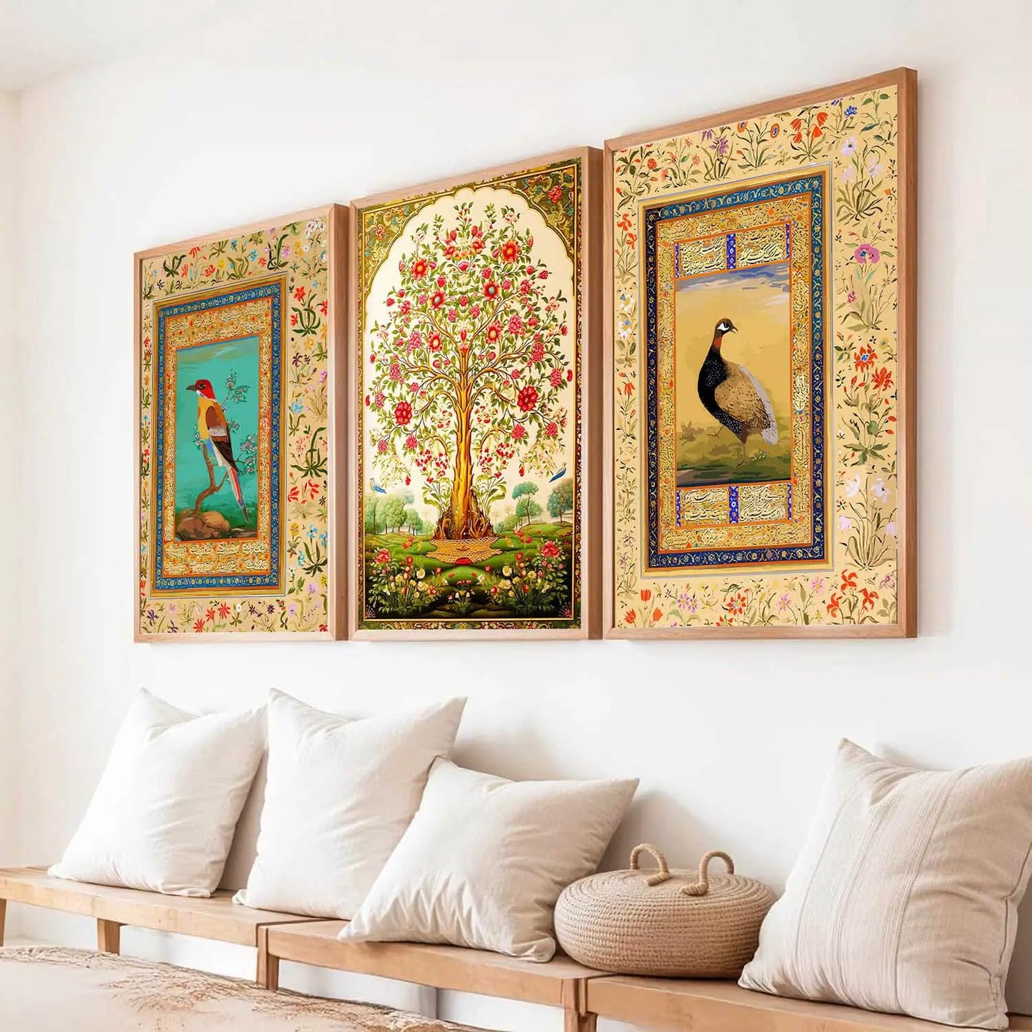 Traditional  Wall Art Paintings for Living Room - Wall Poster With frames