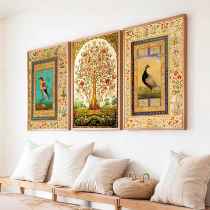 Traditional  Wall Art Paintings for Living Room - Wall Poster With frames