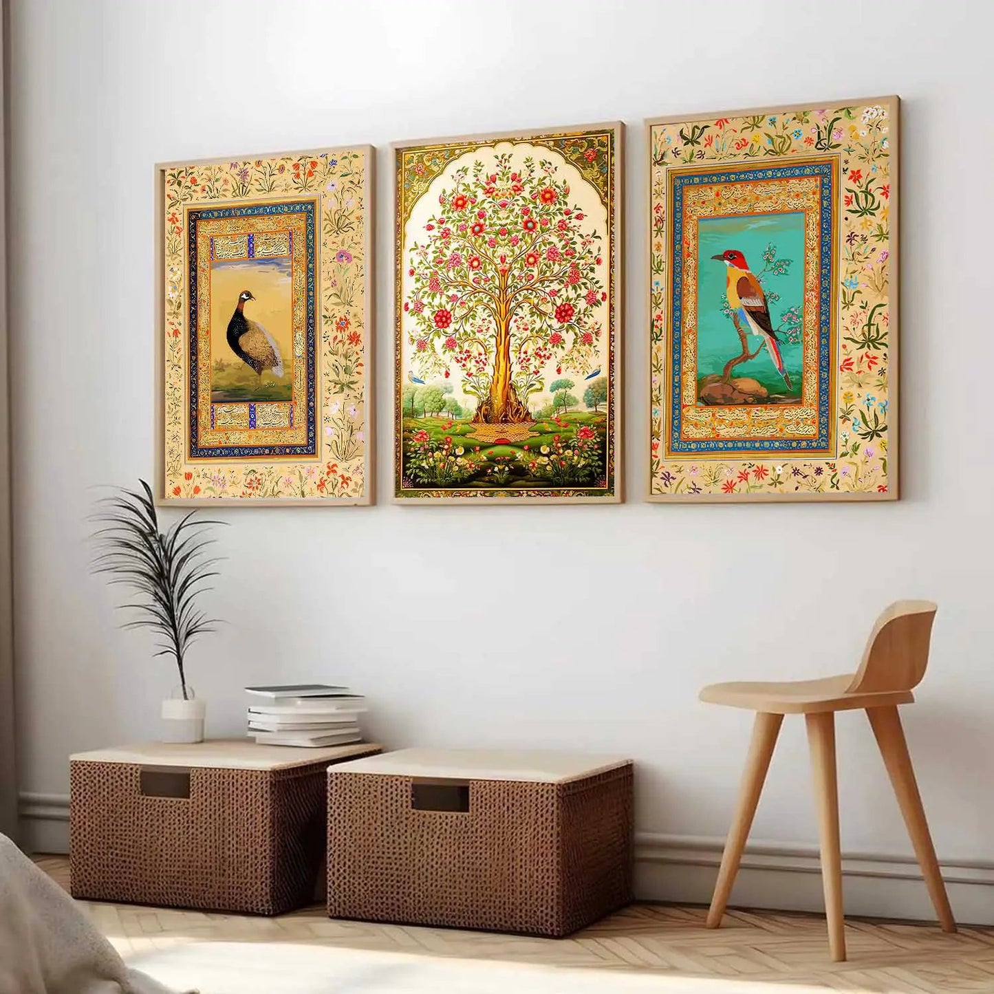 Traditional  Wall Art Paintings for Living Room - Wall Poster With frames