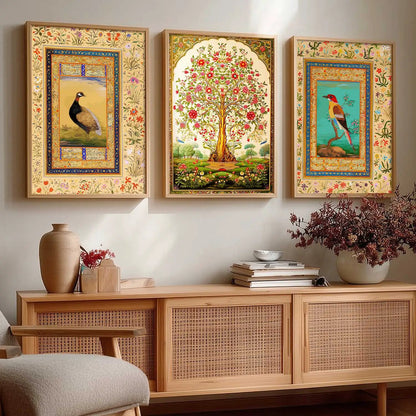 Traditional  Wall Art Paintings for Living Room - Wall Poster With frames