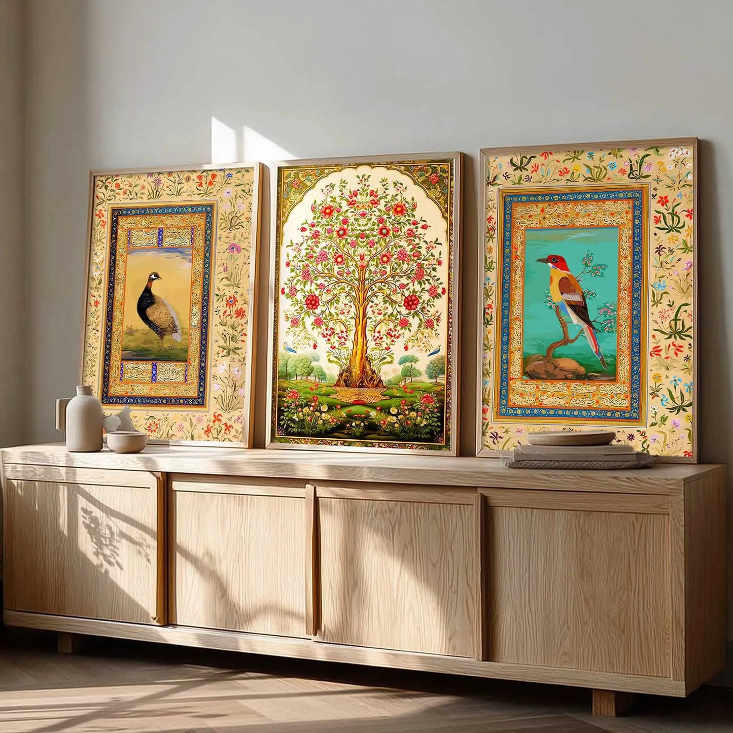 Traditional  Wall Art Paintings for Living Room - Wall Poster With frames