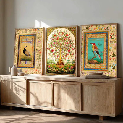 Traditional  Wall Art Paintings for Living Room - Wall Poster With frames