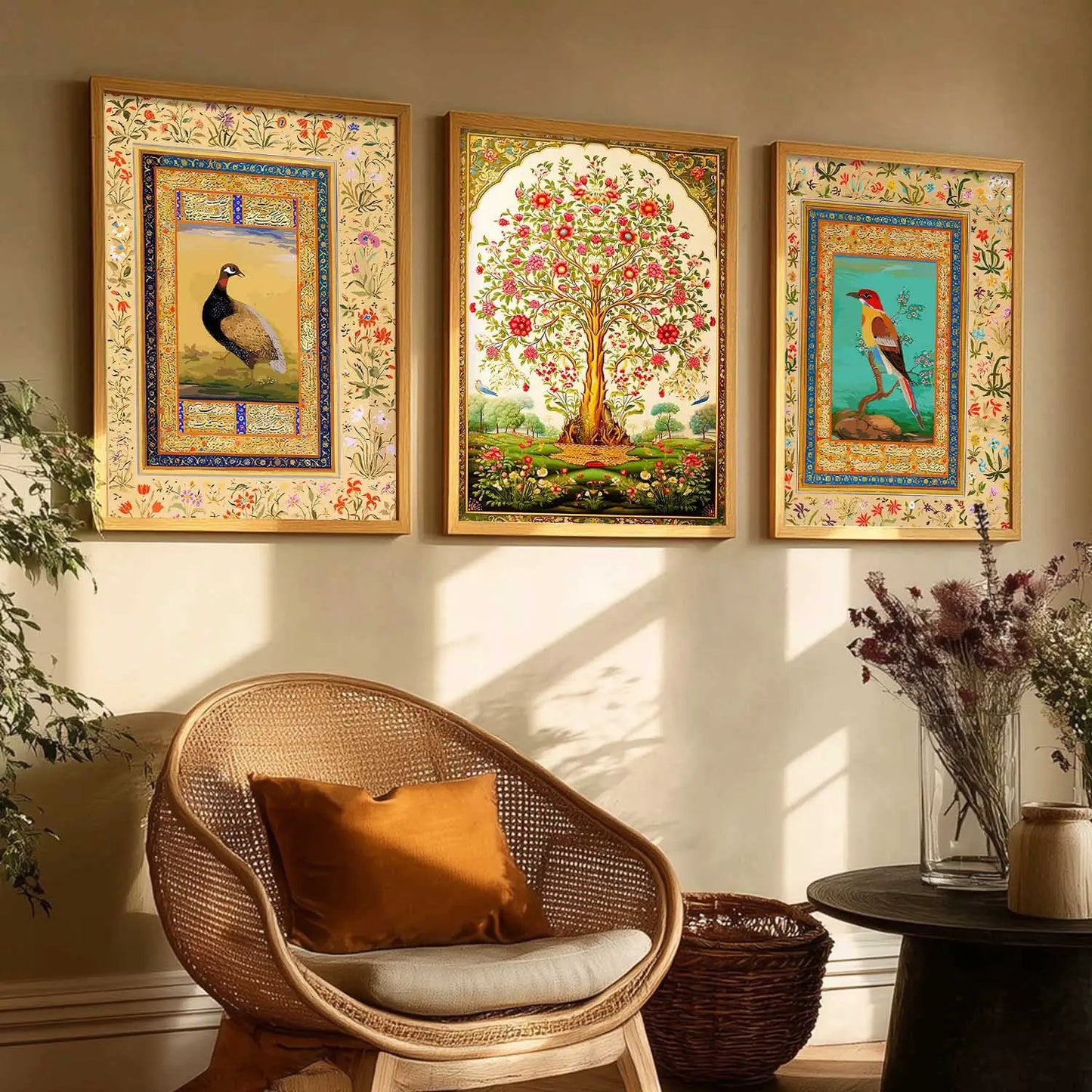 Traditional  Wall Art Paintings for Living Room - Wall Poster With frames