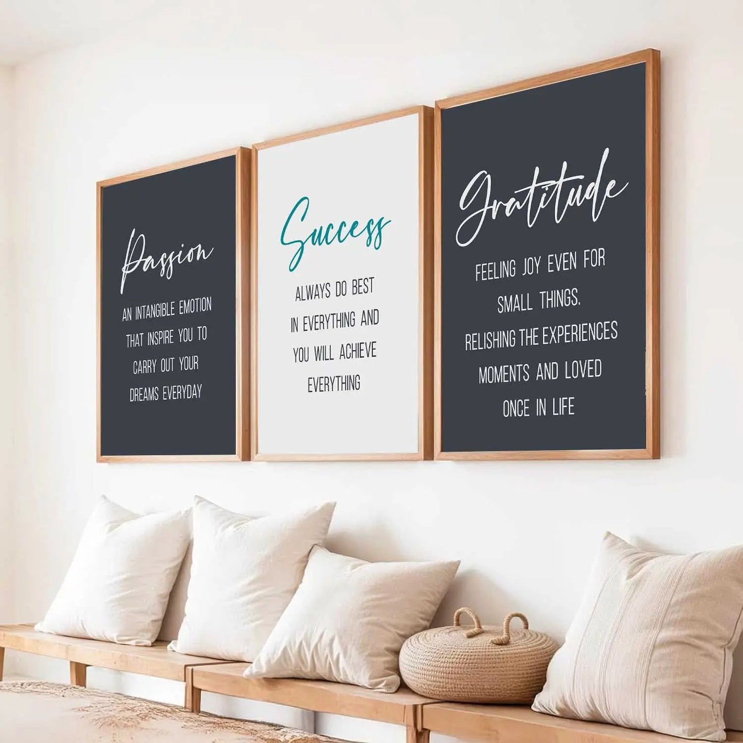 Motivational Wall Art Paintings for Living Room - Wall Poster With frames by Kotart store