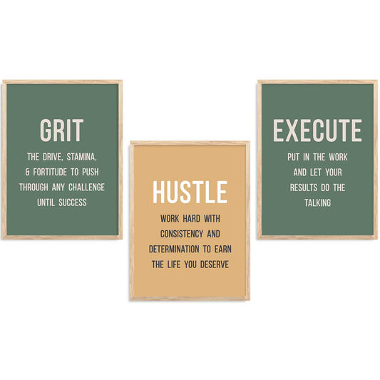 Motivational  Wall  Art Paintings for Living Room - Wall Poster With frames