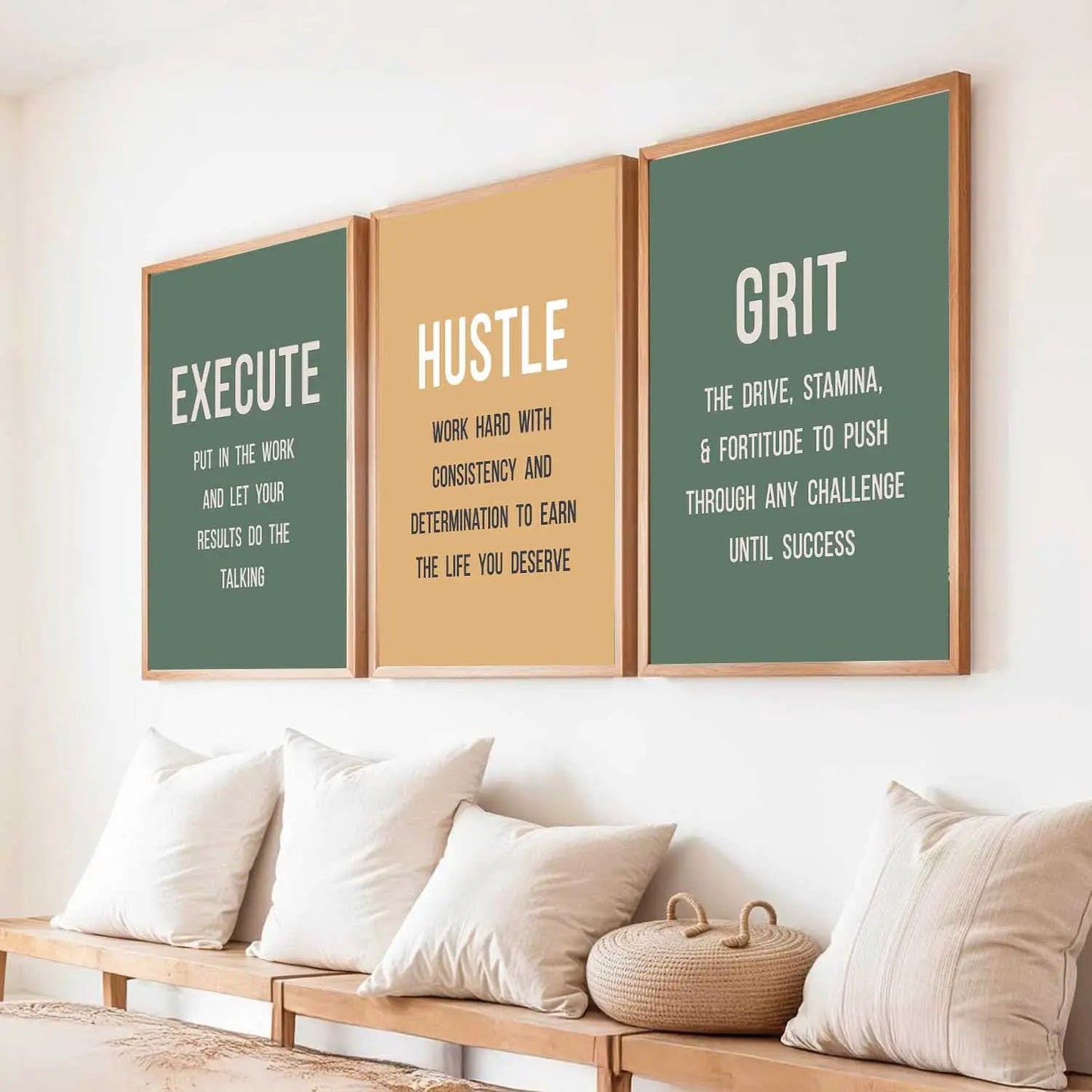 Motivational Wall Art Paintings for Living Room - Wall Poster With frames by Kotart store