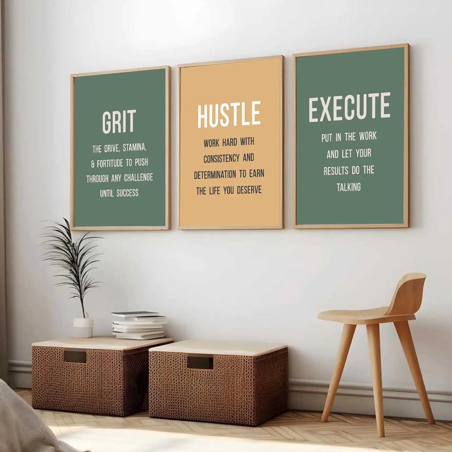 Motivational Wall Art Paintings for Living Room - Wall Poster With frames by Kotart store