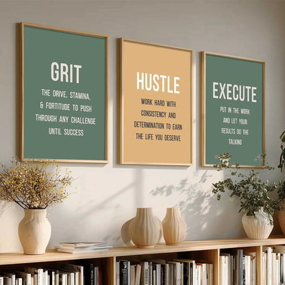 Motivational Wall Art Paintings for Living Room - Wall Poster With frames by Kotart store