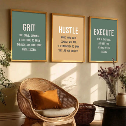 Motivational Wall Art Paintings for Living Room - Wall Poster With frames by Kotart store