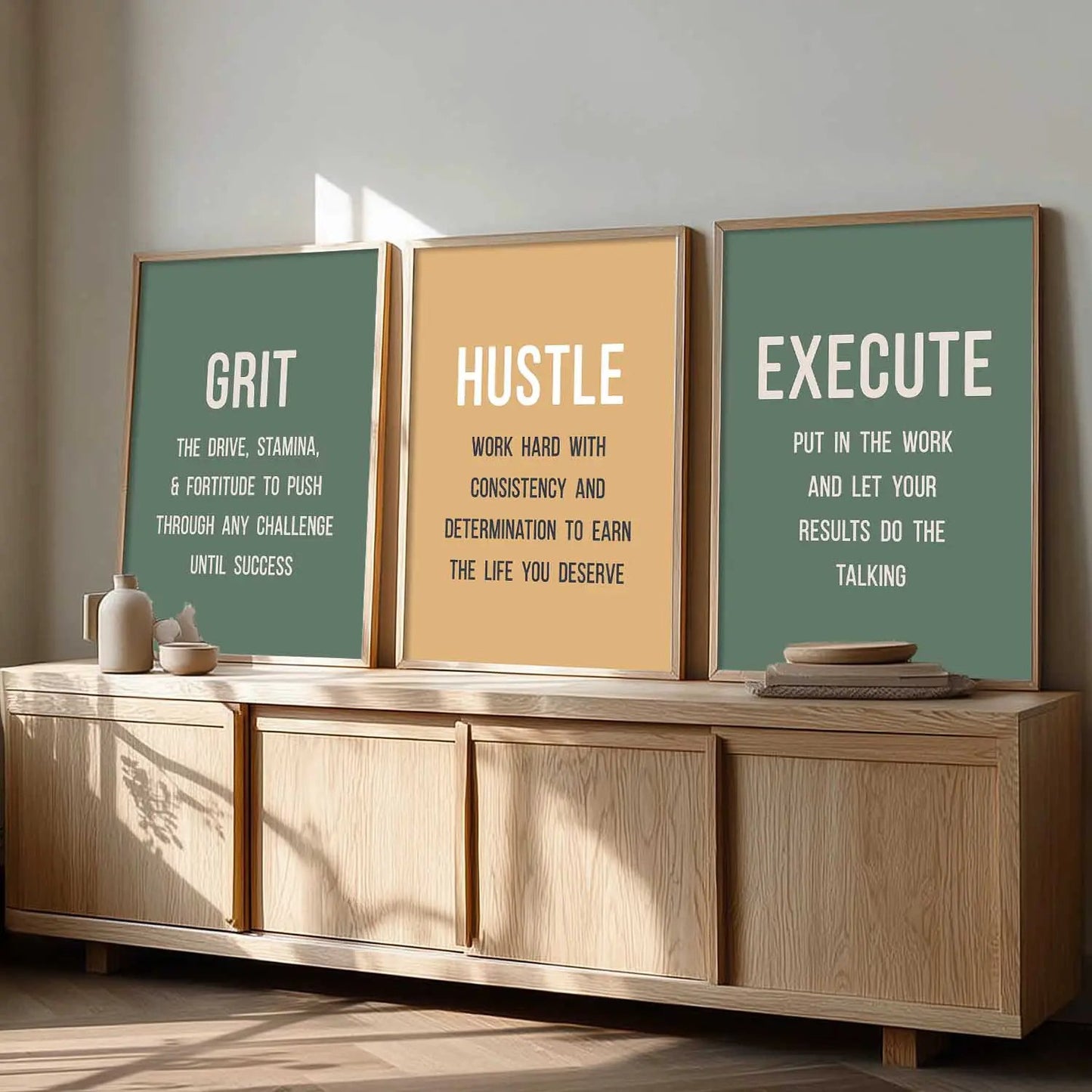 Motivational Wall Art Paintings for Living Room - Wall Poster With frames by Kotart store