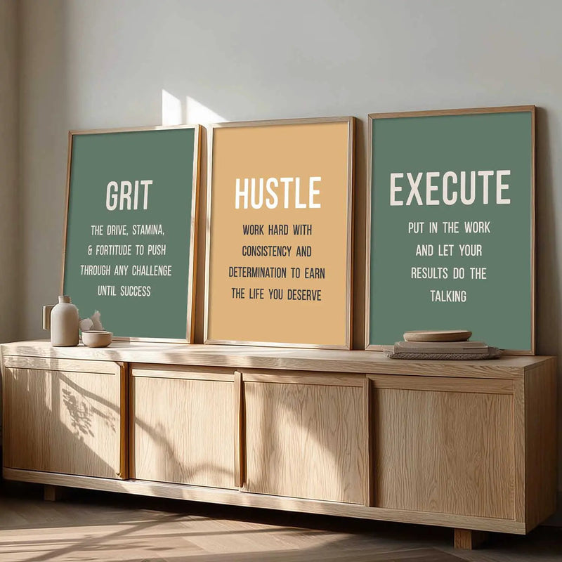 Motivational Wall Art Paintings for Living Room - Wall Poster With frames by Kotart store