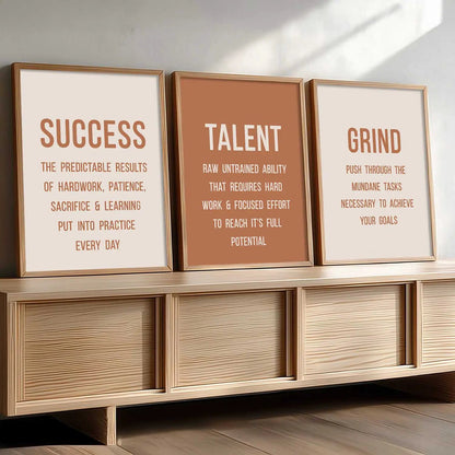 Motivational Wall Art Paintings for Living Room - Wall Poster With frames by Kotart store