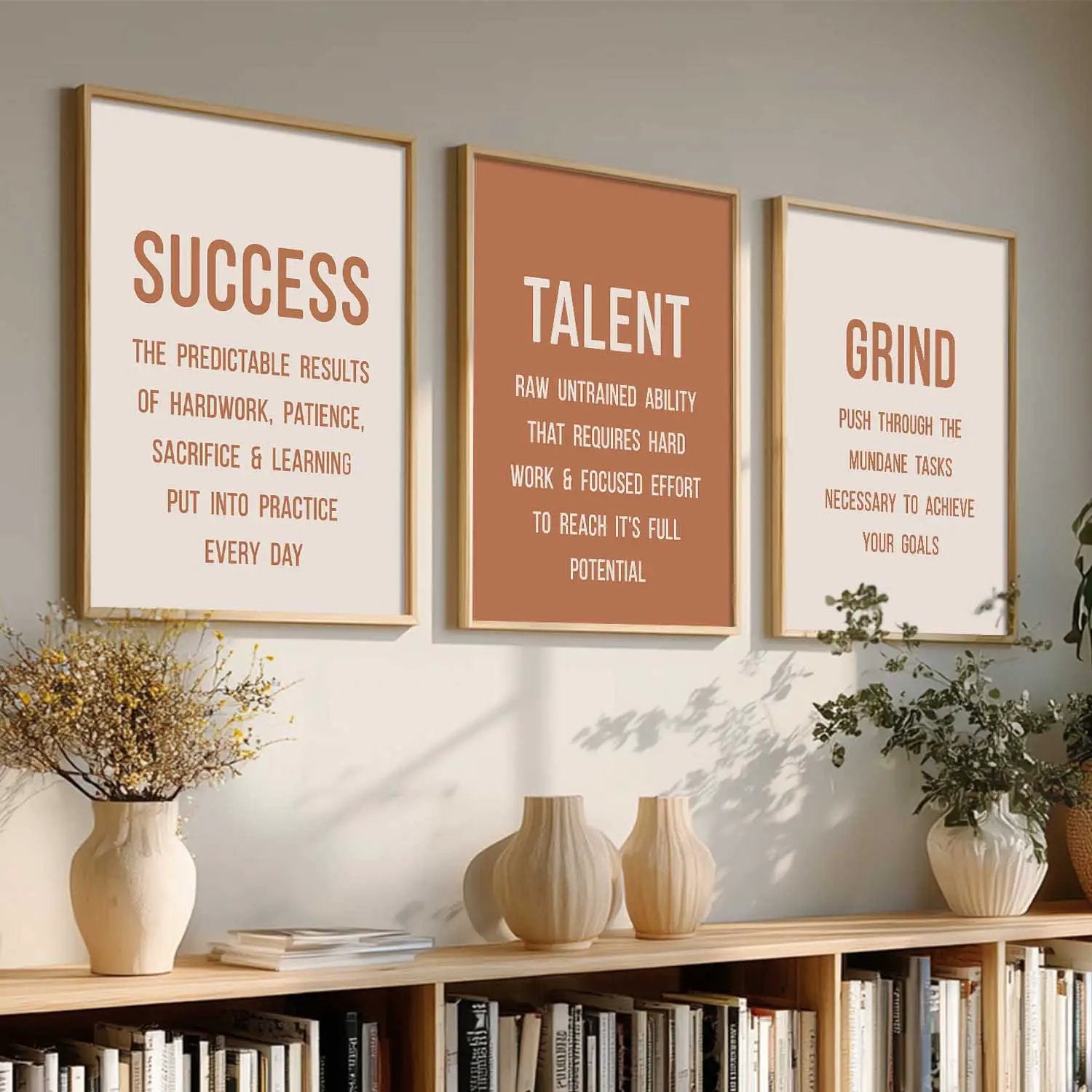 Motivational Wall Art Paintings for Living Room - Wall Poster With frames by Kotart store