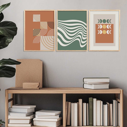 Modern   Wall Art Paintings for Living Room - Wall Poster With frames